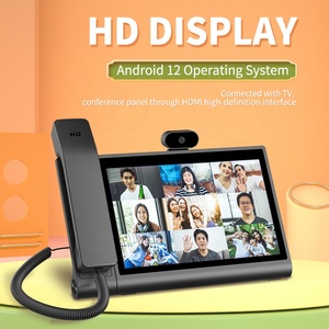 <span class=keywords><strong>Téléphone</strong></span> IP Android ODM OEM HA05, Ethernet RJ45, PoE, terminal de vidéoconférence, WiFi, écran LCD 10,1 pouces, VoIP, SIP, <span class=keywords><strong>téléphone</strong></span> de réunion - Product Image 6