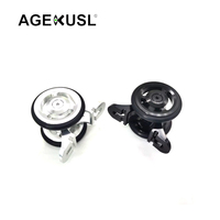 AGEKUSL Roues de protection anti-boue pour vélo, Roues faciles à utiliser, Rouleaux de protection anti-boue Ezwheel, Compatibles avec Brompton Pline Tline ACE C5