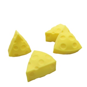 Giocattolo Antistress a Forma di Formaggio, Divertente Pallina da Spremere per Alleviare l'Ansia, Novità per l'E-commerce Globale - Product Image 5