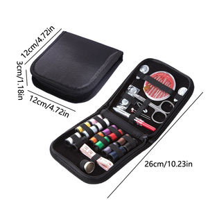 Kit de couture portable 10 aiguilles pour la maison et les voyages, avec sacs de rangement, organisateur d'articles divers et accessoires d'outils domestiques - Vente en gros - Product Image 6