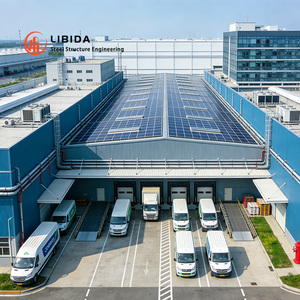 Entrepôt à structure métallique certifié CE, bâtiment d'entreposage, chambre froide, structures en acier, chambre froide - Product Image 4