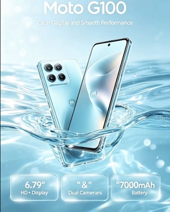 Smartphone Moto G100 Réseau 5G Écran IPS 6,72 pouces 120Hz 8 Go 256 Go 7000 mAh Charge 30W Android 15 Téléphone portable - Product Image 5
