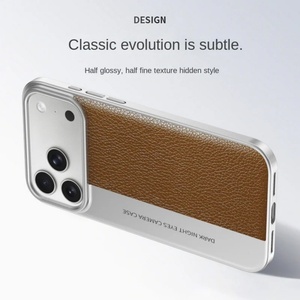 เคสโทรศัพท์หนัง PU ลายกล้องสีสันธุรกิจ สำหรับ iPhone 17 Pro Max 17 Air  บางเฉียบ ป้องกันแรงกระแทก  วัสดุ PC แข็ง - Product Image 4