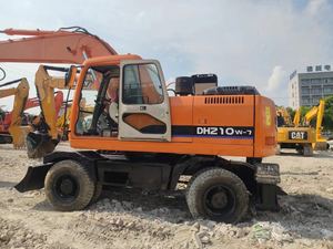 Excavadora de ruedas <span class=keywords><strong>Doosan</strong></span> 210 original de Corea/Excavadora de ruedas usada <span class=keywords><strong>DOOSAN</strong></span> de 15 toneladas en venta a bajo precio de venta - Product Image 4