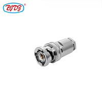 Approvisionnement d'usine BNC triax connecteur mâle pince pour TRX142 Triax câble droit BNC RF connecteurs en stock