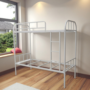 Children's <strong>Double</strong> Bunk <strong>Bed</strong> Kids' <strong>Princess</strong> Bedroom Furniture in Metal for School Use - Product Image 3