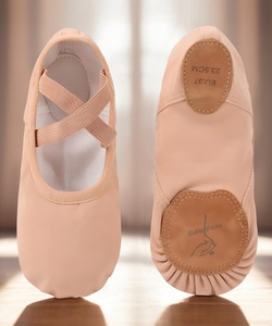 รองเท้าเต้นรำพื้นนุ่มคุณภาพสูง ระบายอากาศได้ดี ไม่มีเชือกผูก เหมาะสำหรับผู้ใหญ่และเด็ก  แบบสวม  ทรงเล็บแมว สำหรับฝึกบัลเลต์ - Product Image 5