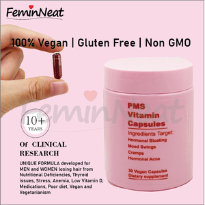 URO Vente à chaud OEM/ODM Capsules Vitamine PMS Capsule Crampe Menstruelle Soutien de l'humeur 100% Capsules végétaliennes - Product Image 5