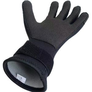Para guantes <span class=keywords><strong>de</strong></span> pesca <span class=keywords><strong>de</strong></span> <span class=keywords><strong>buceo</strong></span> <span class=keywords><strong>de</strong></span> dedo <span class=keywords><strong>completo</strong></span> <span class=keywords><strong>de</strong></span> tela Kevlar Anti-Corte 3mm 5mm Interior recubierto <span class=keywords><strong>de</strong></span> titanio para deportes acuáticos cómodo - Product Image 3