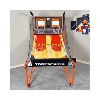Machine de tir au basketball d'arcade électrique à monnayeur pour parc d'attractions intérieur et extérieur pour enfants