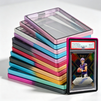 Étui de protection magnétique en aluminium anti-UV pour cartes gradées CGC 35PT, support pour cartes à collectionner, couleur personnalisée, fabrication OEM