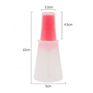 Botella de Silicona para Aceite con Brocha, Dispensador Multicolor a Prueba de Fugas para Asar, Hornear y Cocinar - Product Image 1