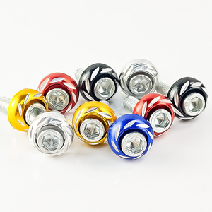 Vis décoratives pour moto Qiangye, multicolores, universelles, pour guidon et plaque d'immatriculation - Product Image 3