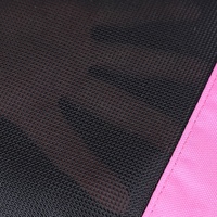 Sacs de rangement en filet à fermeture éclair personnalisables en polyester pour le sport, les voyages, la gym, la randonnée, les cadeaux promotionnels