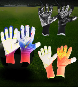 Wholesale Design Logo Strong Control and <strong>Grip</strong> Soccer Goalkeeper <strong>Gloves</strong> with Anti-Slip Latex Palm Finger Protection Goalie <strong>Gloves</strong> - Product Image 4