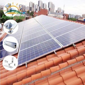 Amoy Prix Concurrentiel De Tuiles en Pente Toit Solaire Panneau Montage Systèmes Photovoltaïques - Product Image 4