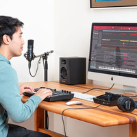 M-Audio BX3BT/BX4BT Enceintes Moniteurs Audio Professionnelles Multimédia de Bureau Bluetooth 3.5" 4.5" en Matériau ABS Moule Privé