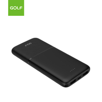 Mini Sim Banques d'alimentation portables Fabriquées sur mesure Batterie de charge de téléphone portable double USB Banque d'alimentation électronique 10000mah