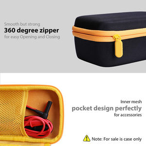 Fluke multimetre test için sert asetat çanta EVA koruyucu seyahat saklama kutusu çanta - Product Image 4