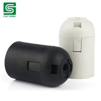E27 support de lampe en plastique 4A 250V vis pendentif lampe douille base de lampe