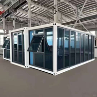 Bâtiment préfabriqué compact de 20 pieds pour salle de classe scolaire et centre de services publics – Maison conteneur extensible