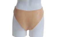 Dildo de Silicona Sólida, Suave, Ecológico e Impermeable, con Correa y Bolas, Pantalones de Agrandamiento de Pene, Juguetes Sexuales para Adultos, 4.5x19cm