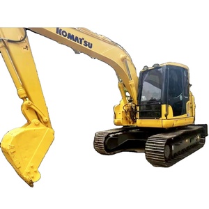 Excavadora Komatsu PC128us de Segunda Mano |   Excavadora de cadenas usada de 13 toneladas, fabricada en Japón |   Maquinaria de Movimiento de Tierras de Segunda Mano - Product Image 1