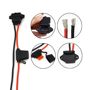 Penutup Port pengisi daya kendaraan listrik PVC kustom dua Dok pengisi daya vertikal soket berbentuk T 4-persegi 50A G-KARVE LY7883 murni - Product Image 3