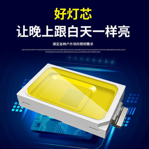 Lampadaire solaire 100W LED en alliage d'aluminium avec cellule solaire mono Si, étanche, avec capteur, pour usage municipal extérieur - Product Image 4