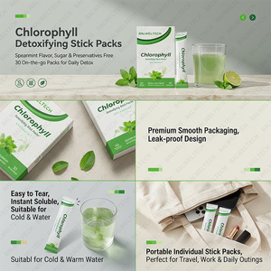Poudre de Chlorophylle en Gros OEM – Sachet Détoxifiant – Complément Naturel – Puissant Antioxydant – Poudre Rafraîchissante - Product Image 4