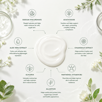 Akaril 300ml Nettoyant Visage Équilibrant le pH à l'Hyaluronate de Sodium, Asiaticoside, Aloe Vera et Extrait de Camomille – Soin Premium pour la Peau