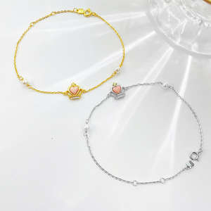 fashion jewelry for women Fine Jewelry Fashion Jewelry <b>Set</b> Fashion Bracelet & <b>Bangle</b> Silver 925 Jewelry Jewellery Love Crown - Product Image 1