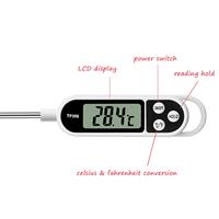 Termometer Dapur Rumah Tangga TP300 Pembacaan Cepat, Termometer Makanan Probe 304, Termometer Daging BBQ, Termometer Digital TP300