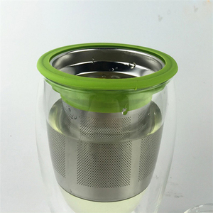 Set di Tazze da Tè in Vetro Borosilicato a Doppia Parete con Coperchio e Infusore, Ecologico e di Lusso Moderno, 12 oz, per Tè del Pomeriggio - Product Image 2