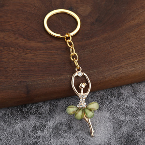 Collier pendentif unisexe en cristal pour fille danseuse de ballet, idéal pour les anniversaires, fabriqué en alliage de zinc - Product Image 2