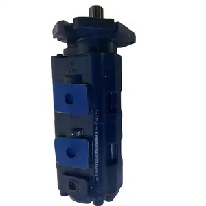 Plataforma de perforación Fábrica de producción de tres bombas hidráulicas. Bomba de engranajes de maquinaria de perforación de China JHP32/32/16 - Product Image 1