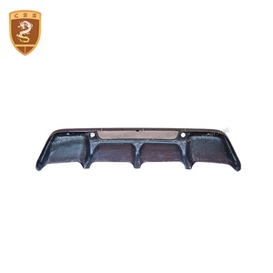 Accesorios de coche parte Auto parachoques trasero labio divisor Kits para Aston <span class=keywords><strong>Martin</strong></span> Vantage V8 posterior tronco labio - Product Image 4