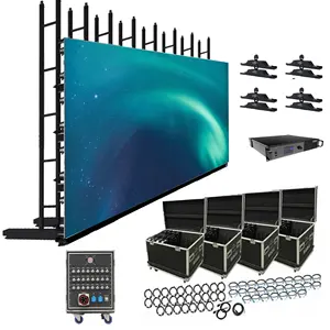 P3.91 P4.81 paket sistem dinding Video Led dalam ruangan, Display pameran stan panggung Panel layar Led