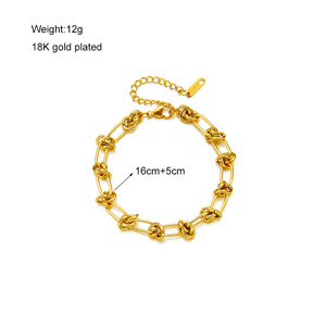 Pulsera y Collar de Acero de Titanio Chapado en Oro, Estilo Europeo y Americano, Moda Heavy Metal, Hip Hop, Punk, Cadena Wattle - Product Image 5