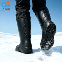 Bottes d'hiver en EVA extrêmement chaudes avec fermeture à cordon, isolées thermiquement, pour le travail dans la neige et la randonnée