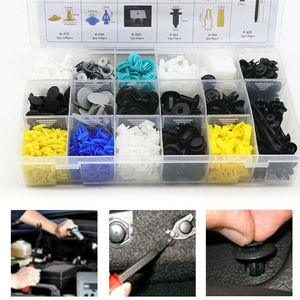 High Quality 730PCS/Set Car Body Plastic Push Pin Rivet Retainer Fastener Trim <strong>Bumper</strong> <strong>Clip</strong> - Product Image 4