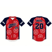 Maillot de baseball personnalisé, de la conception à la livraison, usine OEM, vente en gros pour équipes jeunes et adultes, polyester par sublimation