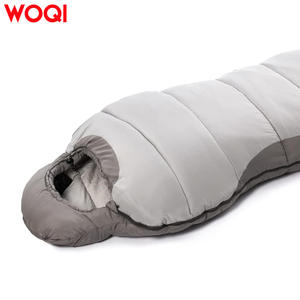 Sac de couchage Woqi 3 saisons, léger, imperméable, en nylon, design enveloppe, pour le camping, la randonnée et les activités de plein air - Product Image 1