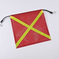 Vente en gros de panneaux de sécurité réfléchissants en fibre de verre pour voitures et camions, et de drapeaux de sécurité minière avec design personnalisé
