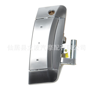 มือจับประตูรถยนต์สำหรับนิสสัน 80607-CD41E 80606-CD01E สีเงิน คู่ - Product Image 4