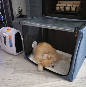 Chuyên dụng gấp oxy hít hộp cho vật nuôi nhỏ Cat & Dog atomization hộp thú y cụ - Product Image 2