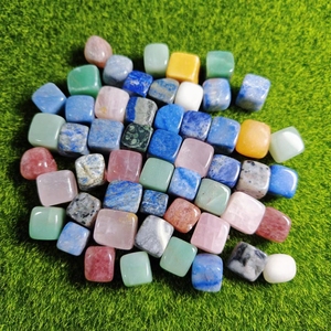 Venta al por mayor a granel, piedras preciosas caídas pulidas, cristales rugosos coloridos naturales, <span class=keywords><strong>piedra</strong></span> curativa, piedras caídas - Product Image 2