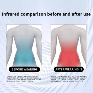 Ceinture chauffante menstruelle intelligente réglable de haute qualité pour la perte de poids, ceinture de massage abdominale électrique pour brûler les graisses chez la femme - Product Image 4