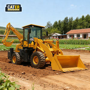 Neuer Diesel-Radlader Baggerlader Großer Landwirtschafts-Baggerlader Mini-Baggerlader mit Baggeranbau - Product Image 4