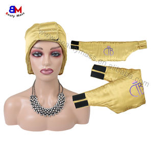 عرض خاص طباعة مخصصة الساتان رئيس التفاف الفيلكرو حافة التحكم <span class=keywords><strong>Nonslip</strong></span> الدانتيل عقال للنساء الفتيات - Product Image 4